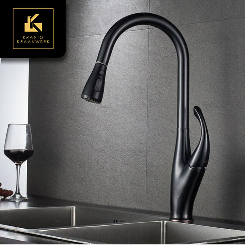 Keuken | Design Mengkraan | Uittrek slang | Zwaan