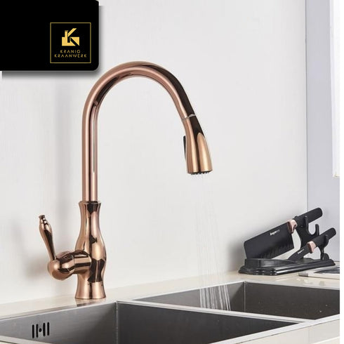 Landelijk én Industrieel | Mengkraan | Uittrek slang | Louise