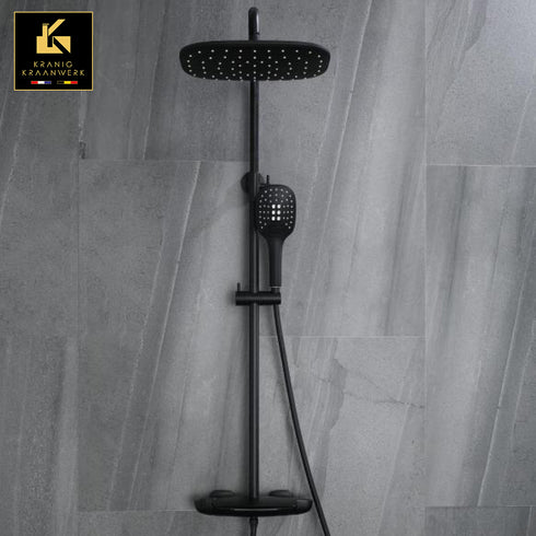 Douchekraan | opbouw doucheset | Minimalistisch design | Charelle