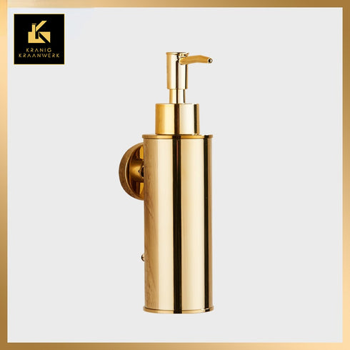 Zeep dispenser | Muurbevestiging | Cilindrisch of gehoekt