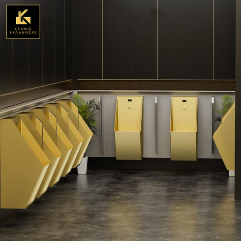 Urinoir | Exclusive | Hard staal licht gewicht | Gekleurd | Geprogrammeerde spoeling