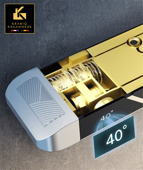 Exclusieve Douchekraan | opbouw doucheset touchscreen| Baanbrekend ontwerp | Elianne | Wit