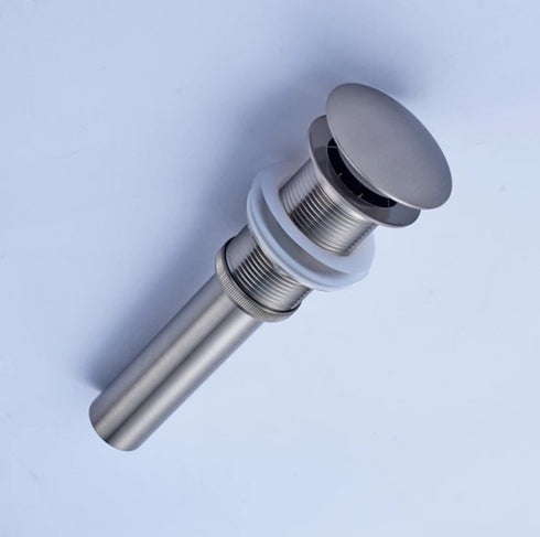 Pop- up | Afvoerplugs met luxe afwerking | Zonder overflow | Installatiebenodigdheden