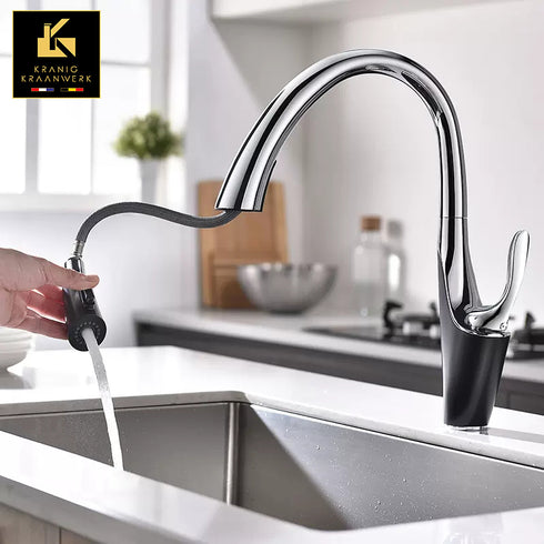 Keuken | Design Mengkraan | Uittrekbare slang | Le Charme