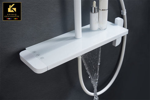 Exclusieve Douchekraan | opbouw doucheset | Baanbrekend ontwerp | Eleanor | Wit