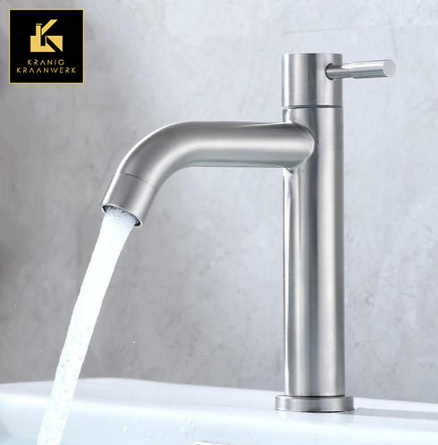 Design toiletruimte kraan | Koud water | Duidelijk Koud | Hoog + laag model