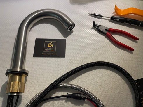 A- klasse Ultima Sensorkraan | RVS | Touchless kraan | Toiletruimte | Geborsteld staal | Minimalisme