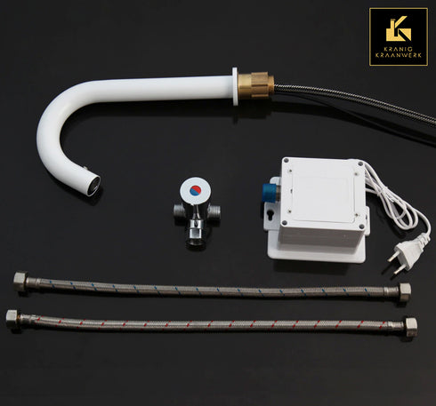 Touchless Design kraan | Toiletruimte | Sensorkraan | Ultima | Wit | Minimalisme