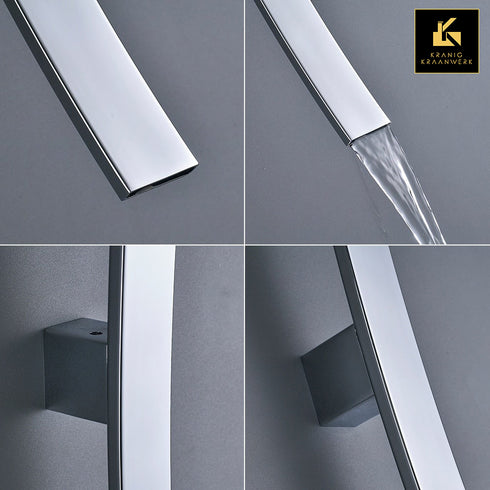 Hoogwaardig Kraanwerk | Wandmontage | La Descente | Minimalisme