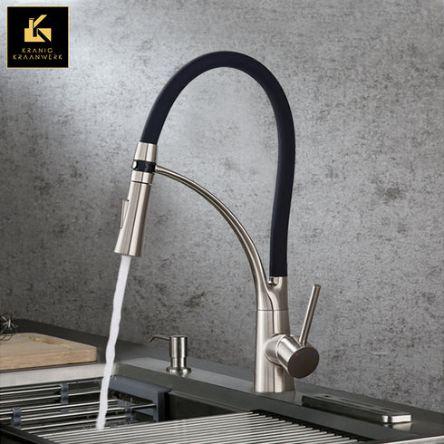 High-end | Design | Keukenkraan met Flexibele slang | Paris | Minimalisme