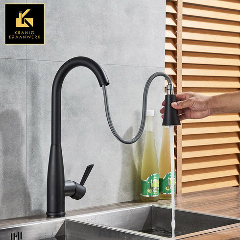 Keukenkraan met sensor | Uittrek slang | Soraya