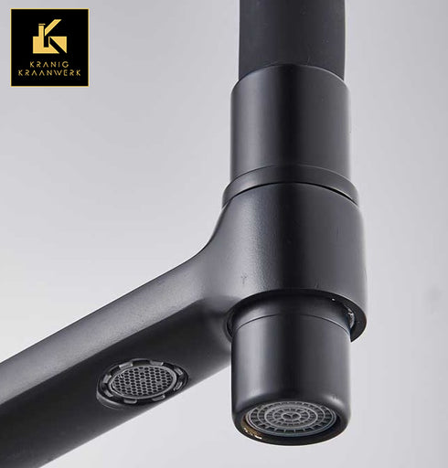 Flexibele 3-weg keukenkraan voor regenwater of gefilterd drinkwater | The Overheaded