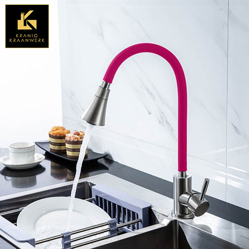 Keuken | Badkamer | Kraan met flexibele hals | Gwendoline