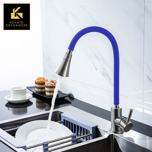 Keuken | Badkamer | Kraan met flexibele hals | Gwendoline