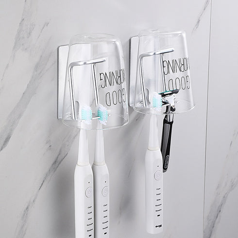 Inrichting | Design badkamer | Tandenborstel of Sheermes ophangers