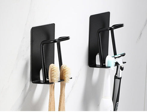 Inrichting | Design badkamer | Tandenborstel of Sheermes ophangers
