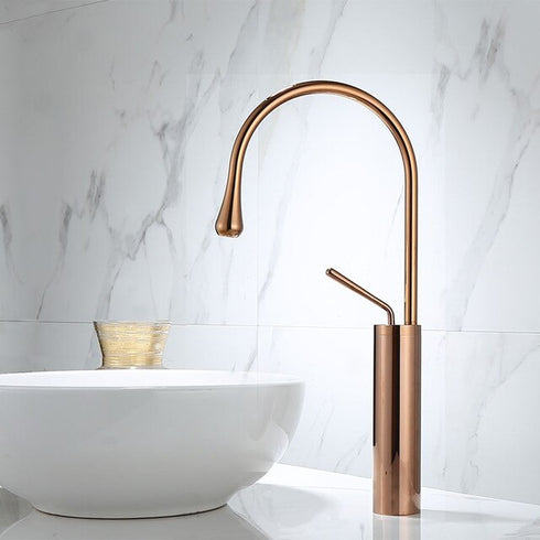 Keuken | Badkamer | Design Mengkraan | De druppel van Rosé Gold Koper | 2 verschillende designs