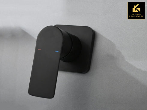 Ligbad en wastafel mengkraan | Badkamer kraan | Wand of tafel montage | Uit de plaat | Minimalisme