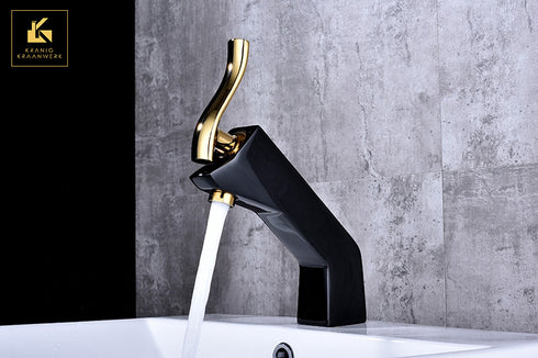 Badkamer | Designkraan | Fontein en wastafel mengkraan | Haantjesgedrag