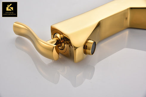 Badkamer | Designkraan | Fontein en wastafel mengkraan | Haantjesgedrag