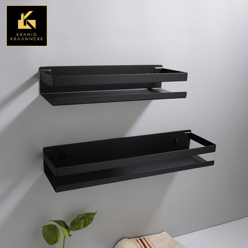 Badkamerschap | met randen I Amanda | Zwart