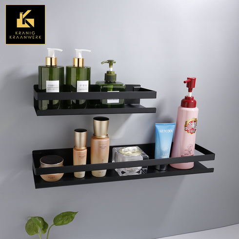 Badkamerschap | met randen I Amanda | Zwart