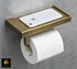 Design Toiletrol houder met telefoon vlak | Nooit tevoren..