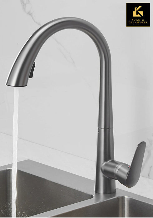 Keuken | Design Mengkraan | Uittrekbare slang | Parabolica de 2e