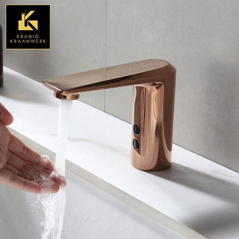 Touchless Design Mengkraan | Sensorkraan | Wastafel en fonteinkraan | Toiletruimte en badkamer | Rose gold | Lisette