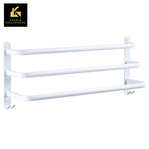 Groot handdoeken rek | Lekker praktisch | Ruim en groot | Wit