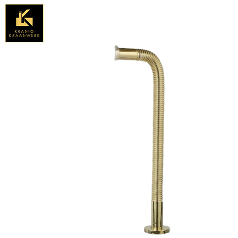 Installatiebenodigdheden | Leidingwerk | Afvoerbuis Flexibel | Goud