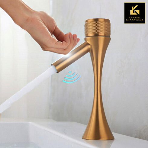 Contact Sensorkraan | Touch-less | Wastafel en fonteinkraan | Sensorkraan | Koudwaterkraan | Hourglass