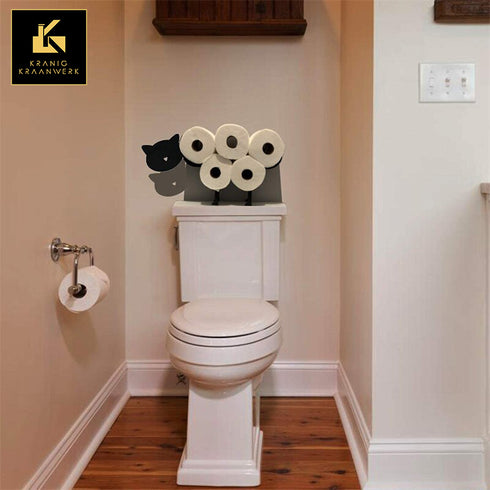 Diertjes | Toiletrolhouder met diertjes | Beetje Jip en Janneke | Catting a Smile