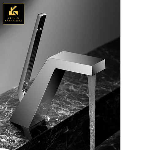 Uitzonderlijke kraan | Bad en Wastafel mengkraan | Hoogwaardig design | Venice | Minimalisme